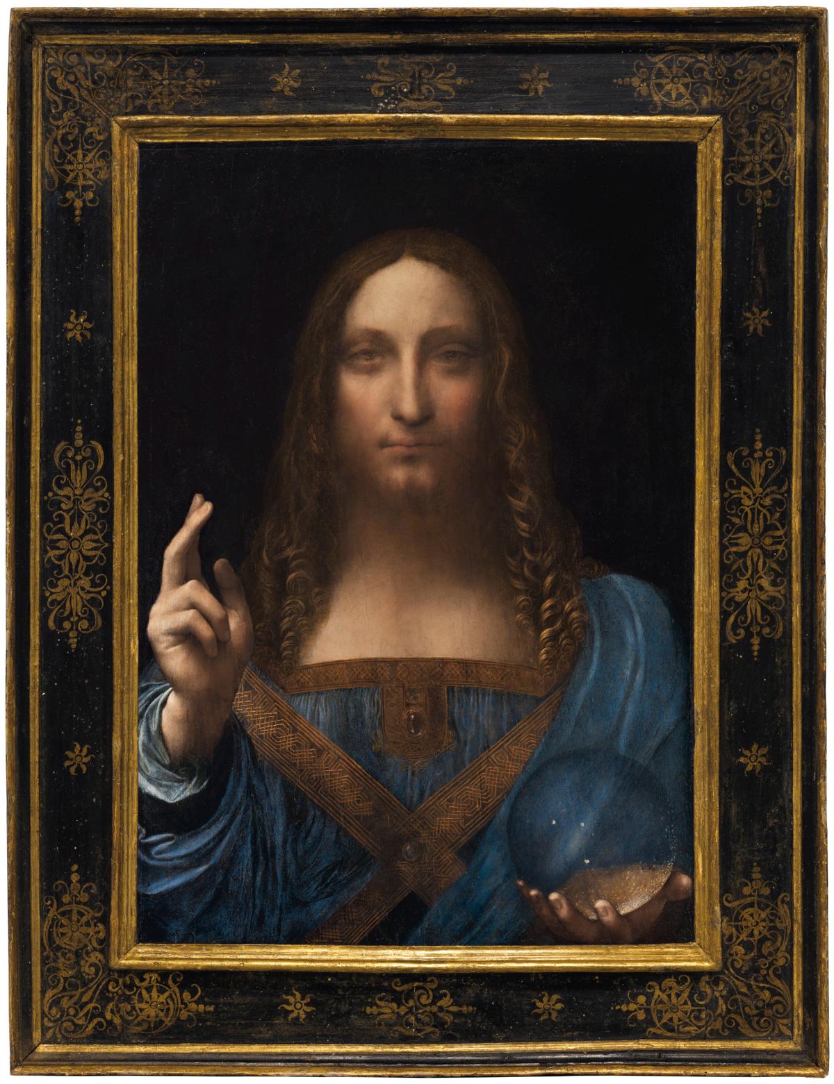 04 Leonardo da Vinci or Boltraffio attrib Salvator Mundi circa 1500