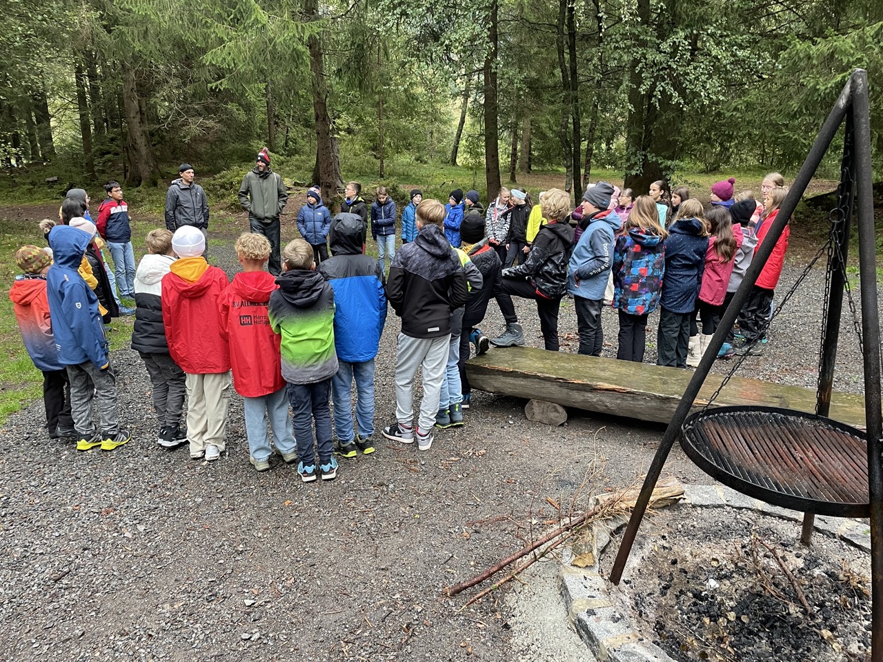 Schullandheim Tag1 Gruppe