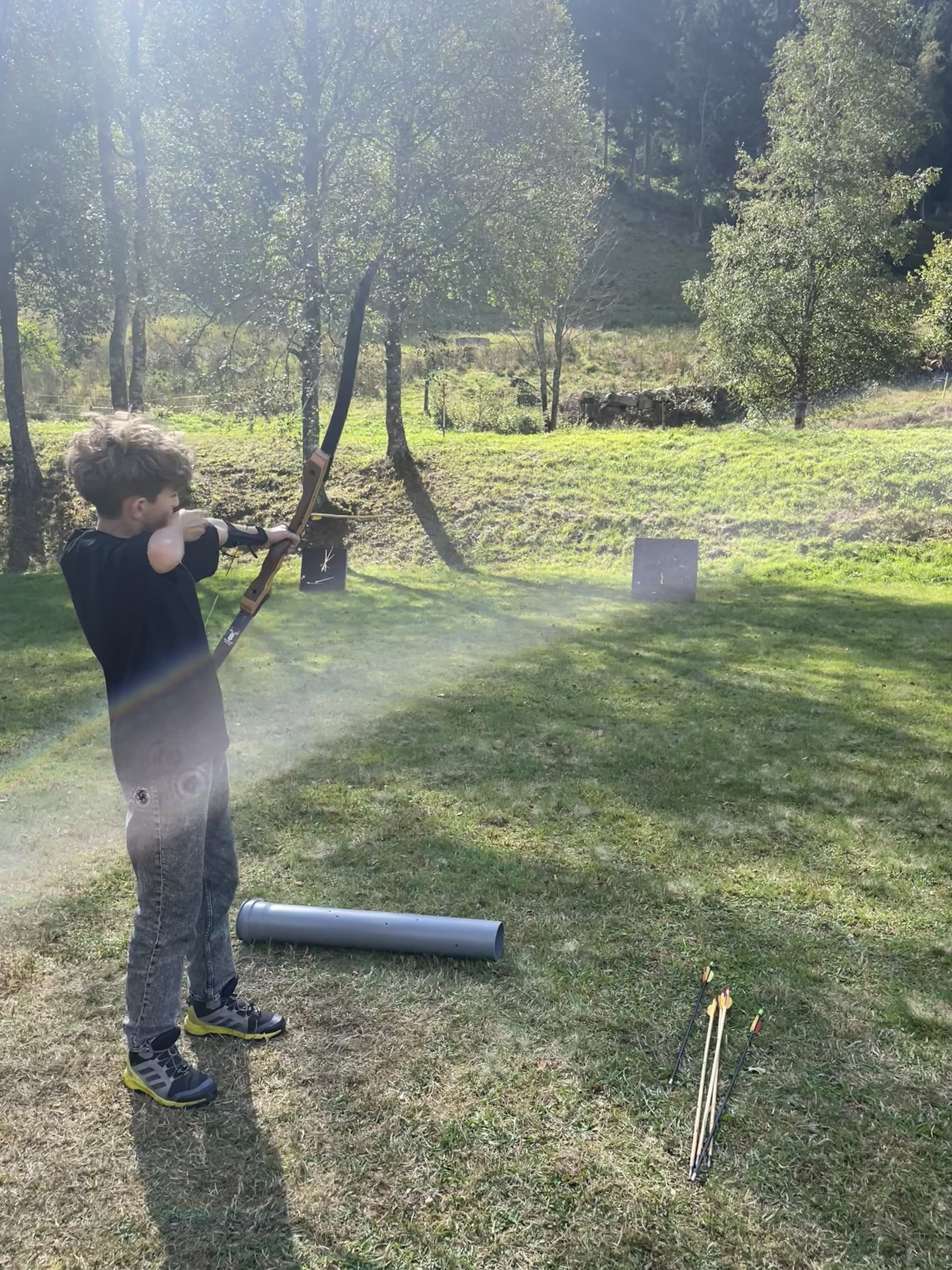 Schullandheim Bogenschiessen