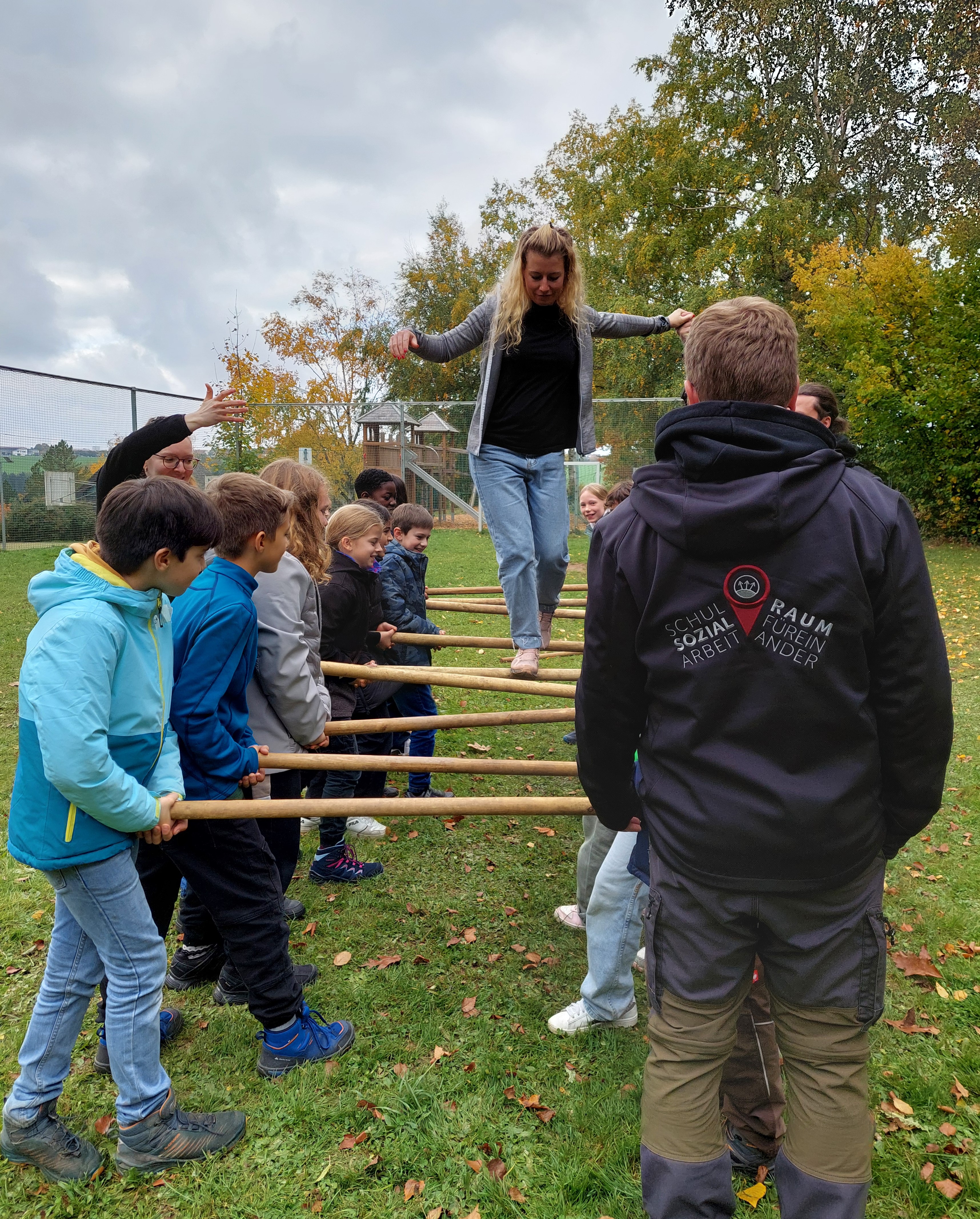 Endlosleiter Lehrerin