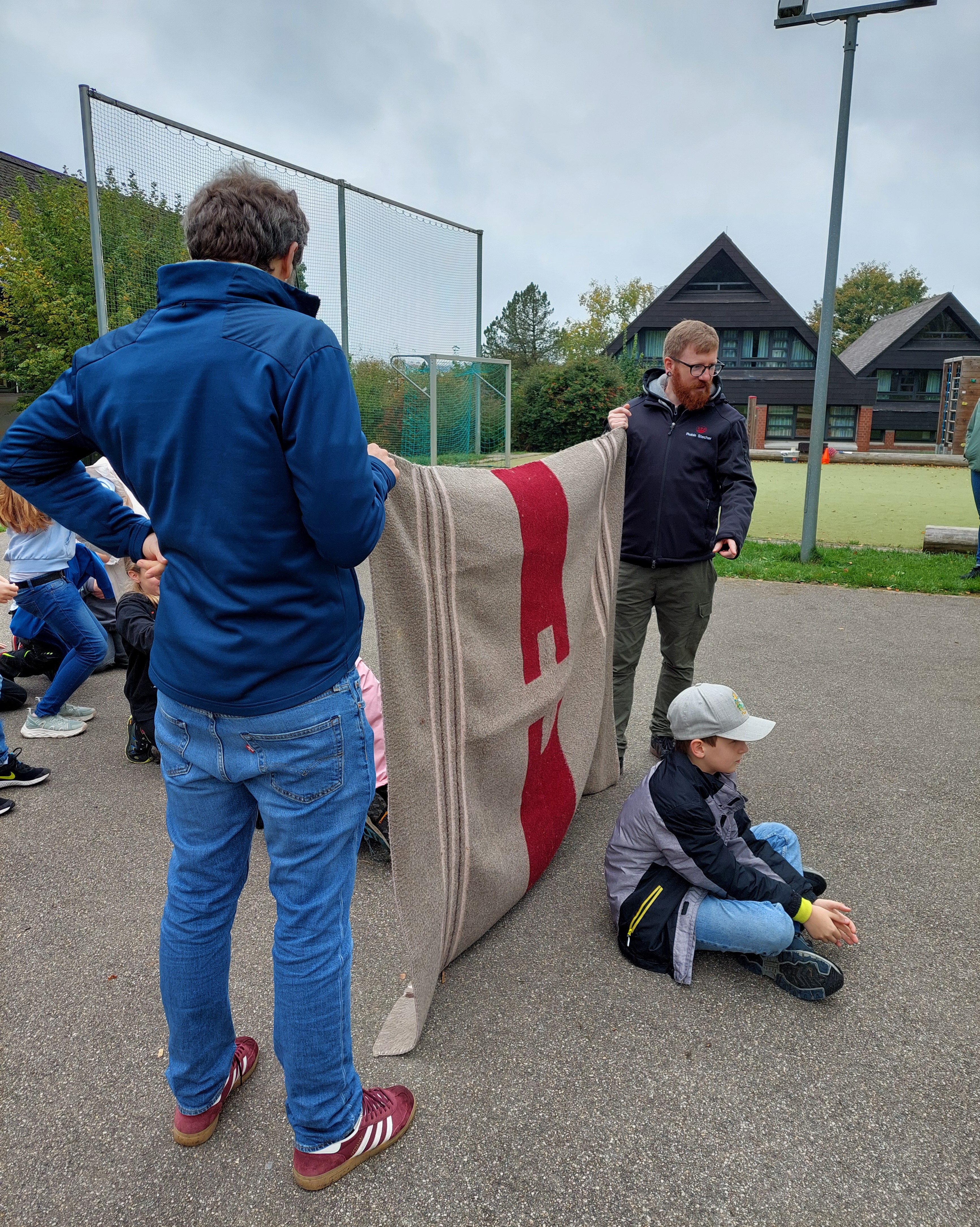 Fallender Vorhang